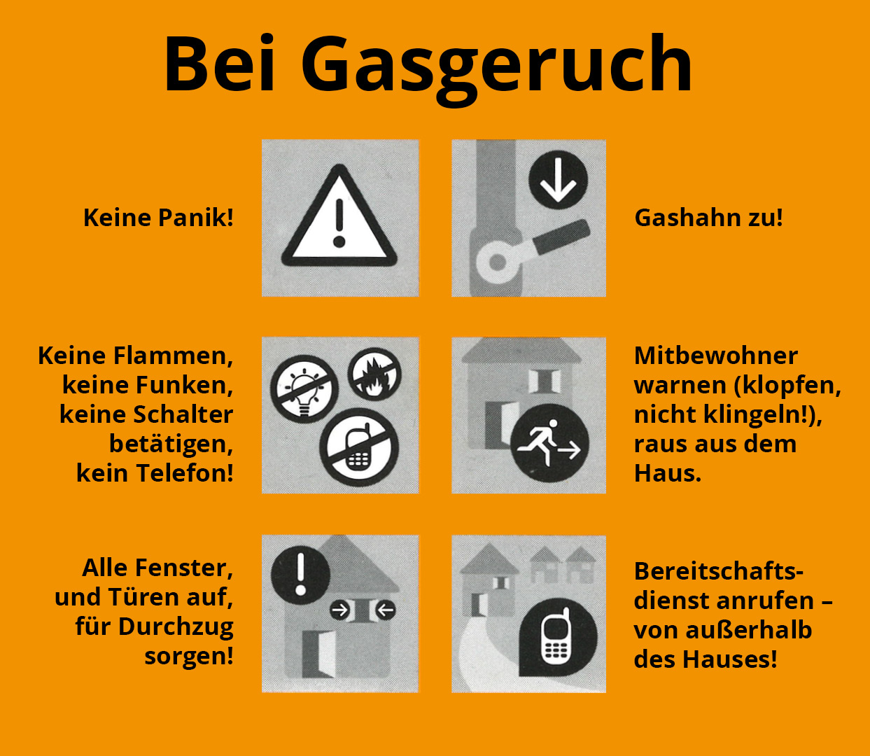 Warnung: Was tun bei Gasgeruch? Checkliste Sicherheit bei Gasgeruch – GEO Energie Ostalb