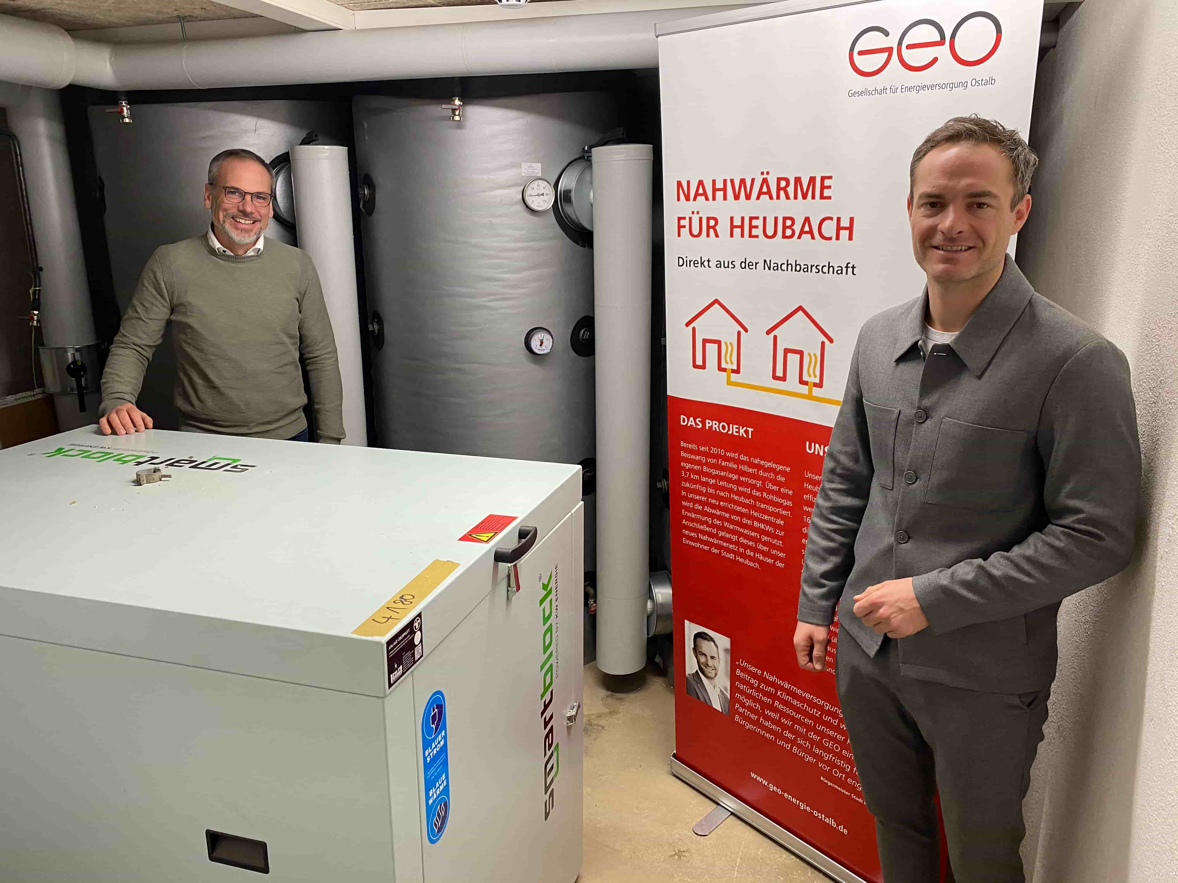 Nahwärme Heubach in Betrieb – GEO Energie Ostalb