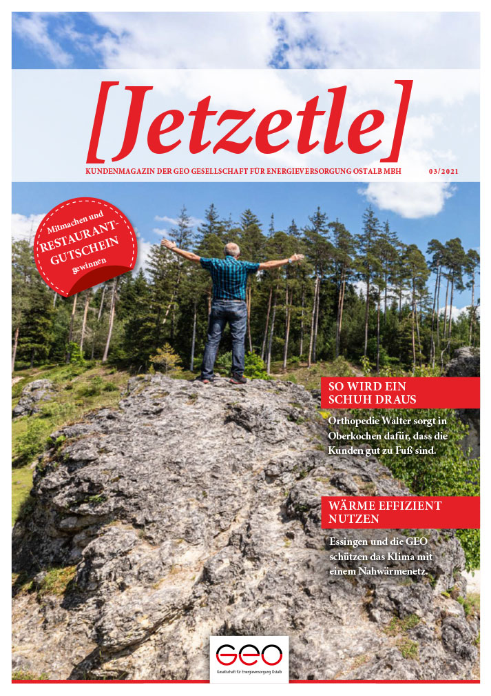Jetzetle Ausgabe 3.2020 – GEO Energie Ostalb